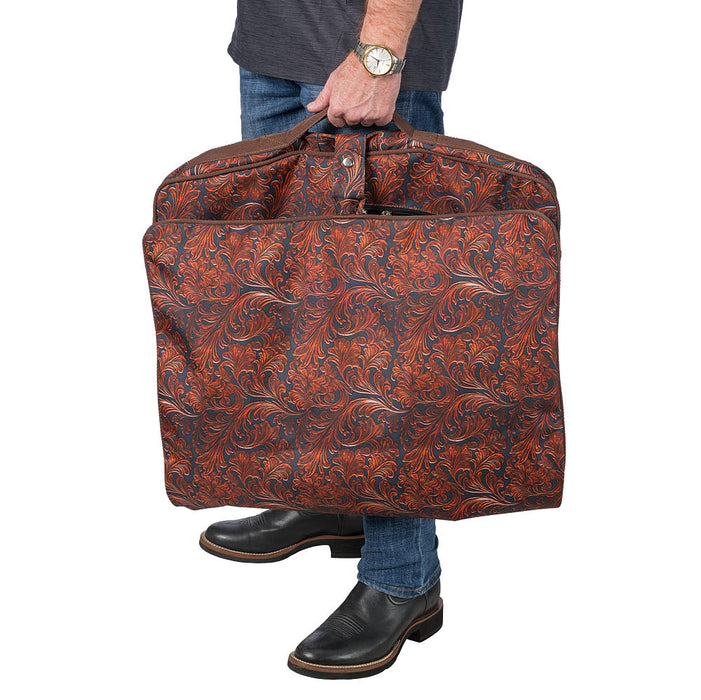 Tough 1 Tooled Leather Garment Bag