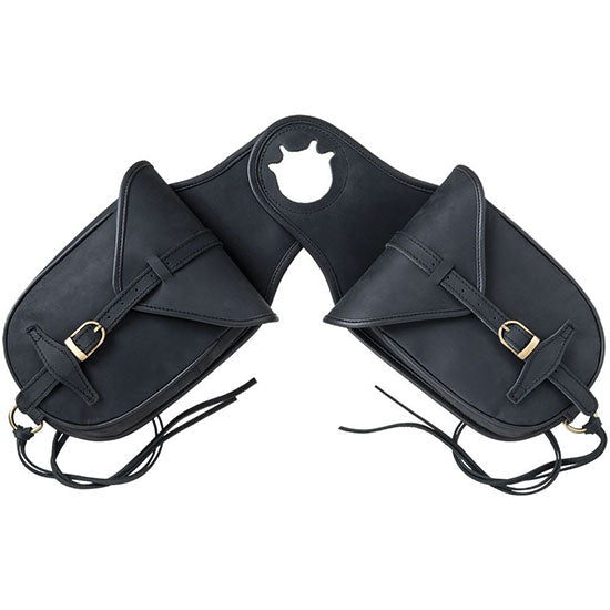Tough 1 Soft Leather Trail Riding Saddle Horn Bag