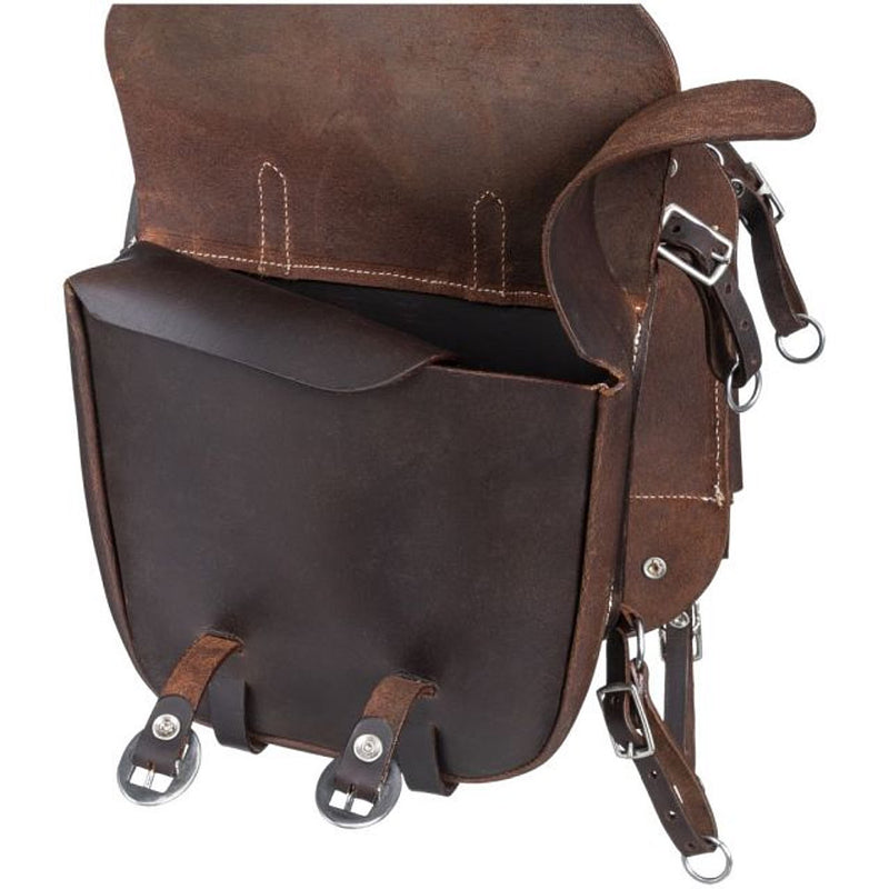 Tough 1 Dark Oil Leather Deluxe Medicine Bag