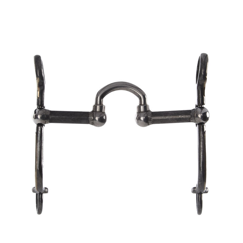 Brandon Anthony Low Port Silver Short Shank Bit