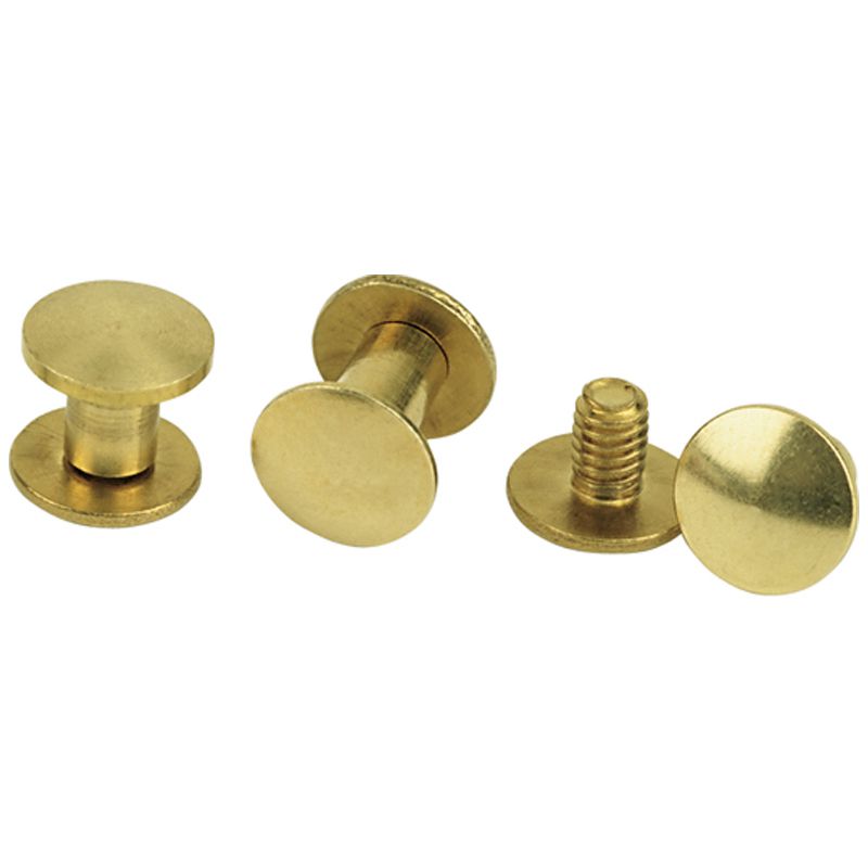 Chicago Screw Handy Pack Plain Solid Brass