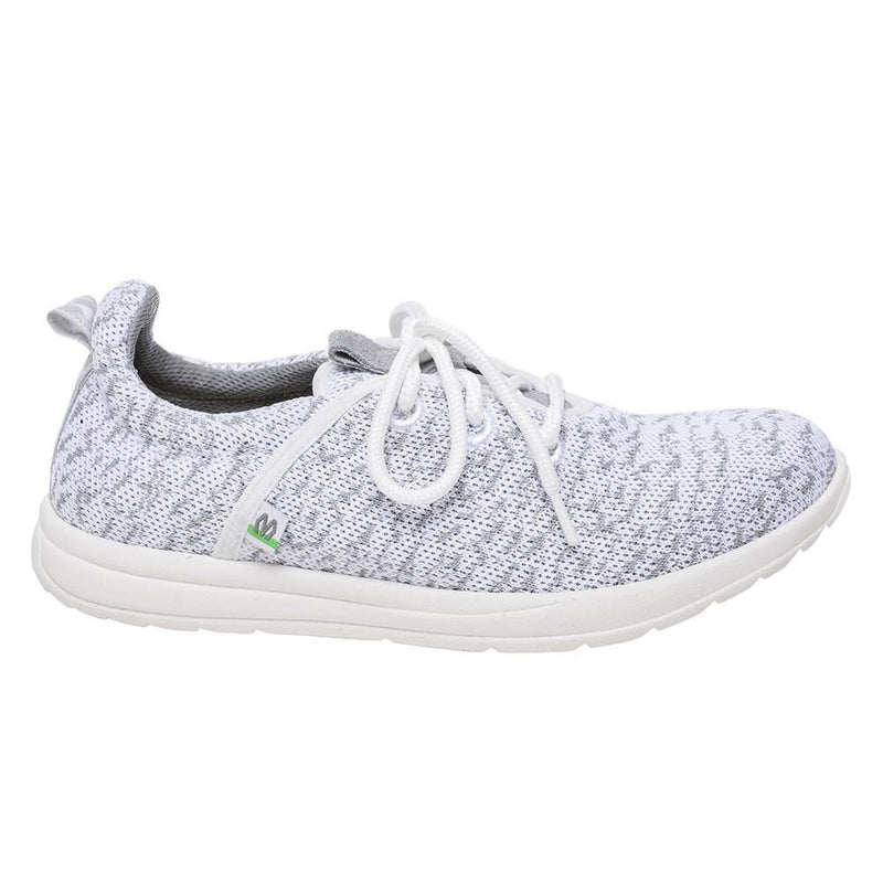 Minnetonka Women's ECO ANEW White Casual Lace up Shoe