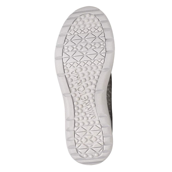 Minnetonka Women's ECO ANEW Grey Casual Lace up Shoe