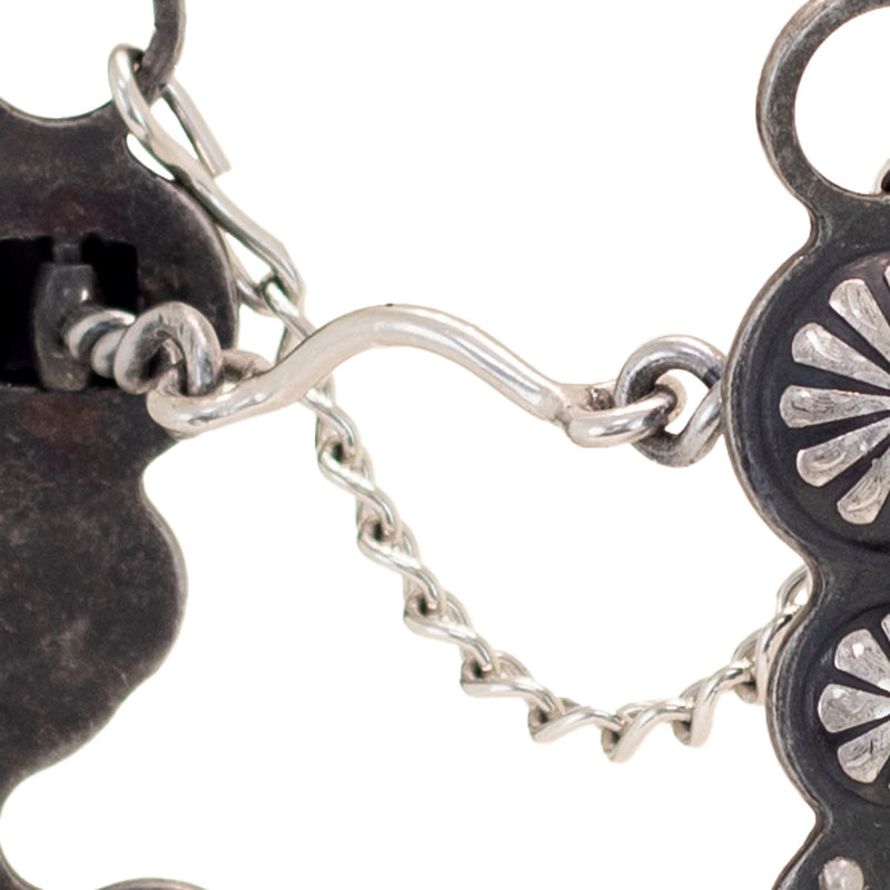 Cowboy Tack Nellie Miller Double Concho Low Ported Chain Shank Bit