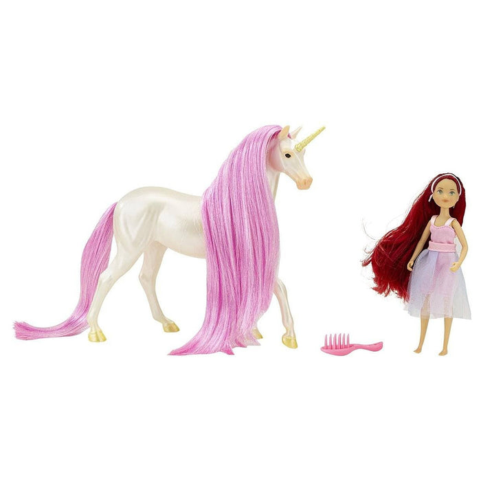 Breyer Magical Unicorn Sky/Fantasy Rider Meadow