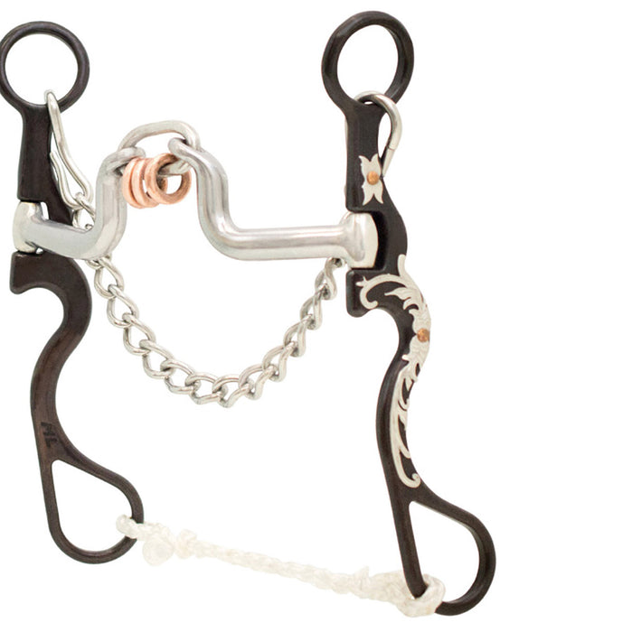 Cowboy Tack Tyler Magnus Series Ported Link Bit