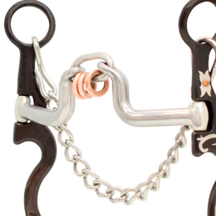 Cowboy Tack Tyler Magnus Series Ported Link Bit