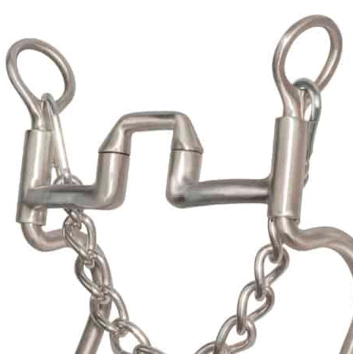 Cowboy Tack Walt Woodard Smooth 1 By 1 Square Correctional Shank Bit