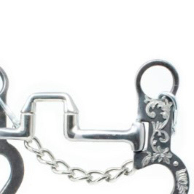 Cowboy Tack Walt Woodard Legend Collection Square Correctional Long Shank Bit