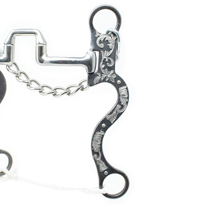 Cowboy Tack Walt Woodard Legend Collection Square Correctional Long Shank Bit