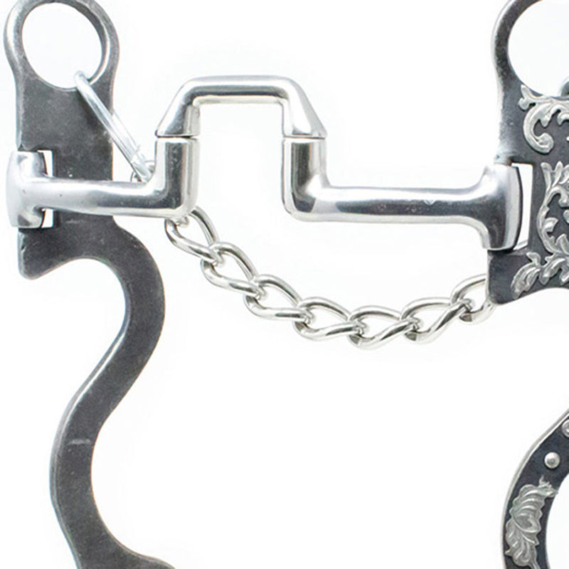 Cowboy Tack Walt Woodard Legend Collection Square Correctional Long Shank Bit