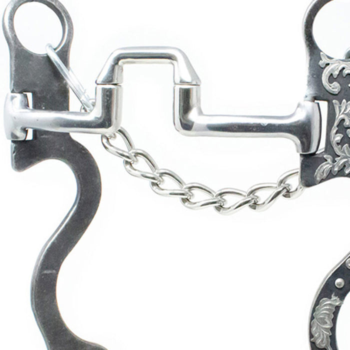 Cowboy Tack Walt Woodard Legend Collection Square Correctional Long Shank Bit