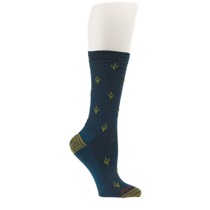 Darn Tough Men's Dark Teal Wool`d Wool`d West Lifestyle Crew Sock