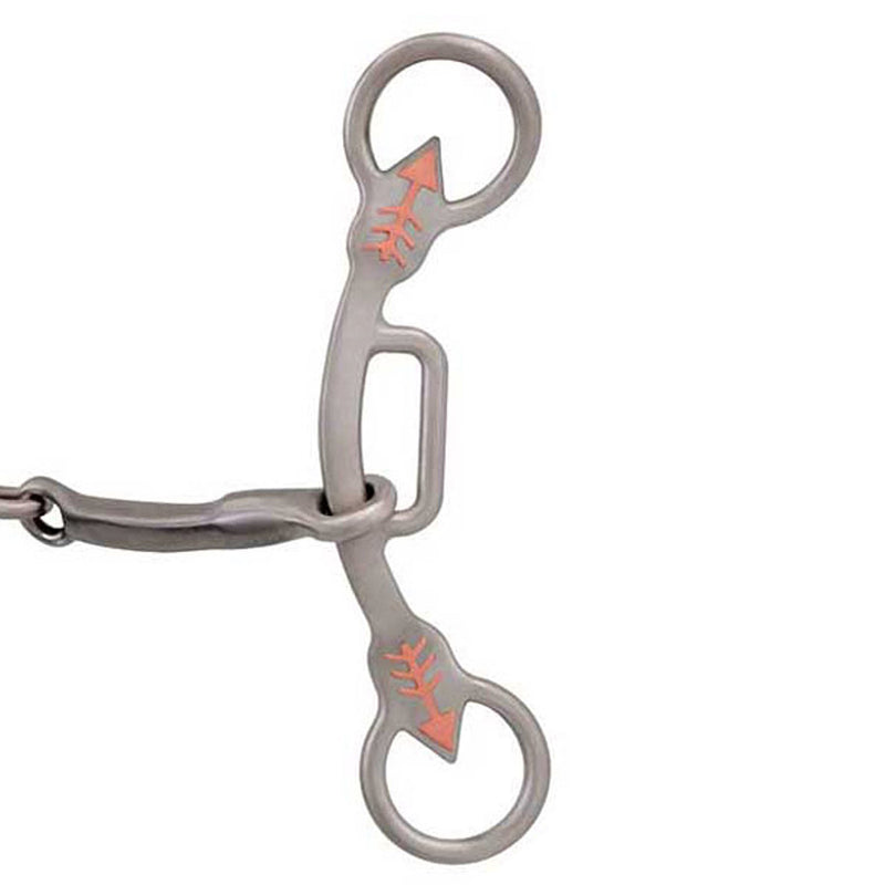 Cowboy Tack Emilie Veillette Marley Smooth Snaffle Gag Bit