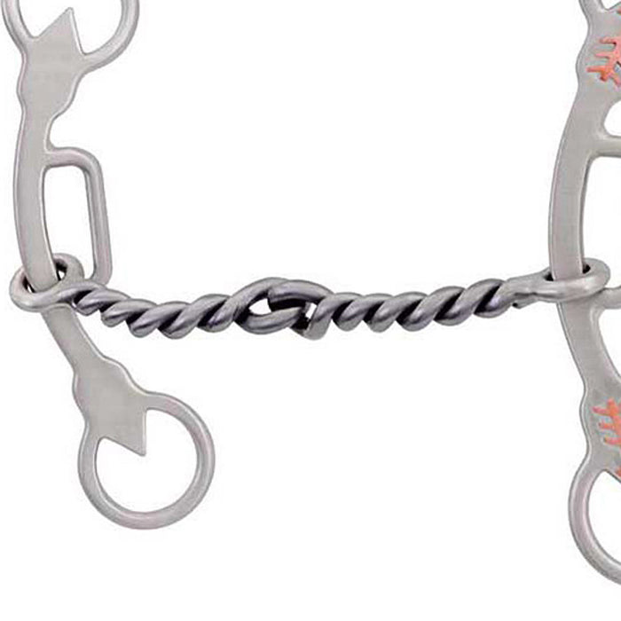 Cowboy Tack Emilie Veillette Marley Twisted Wire Gag Bit
