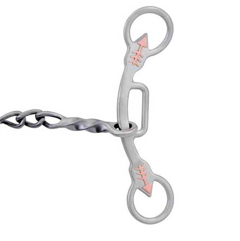 Cowboy Tack Emilie Veillette Marley Twisted Chain Center Gag Bit