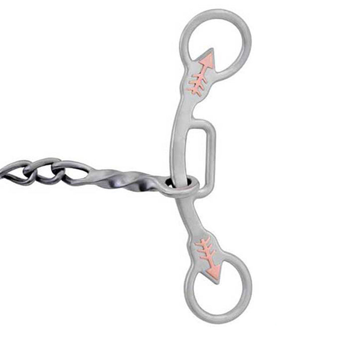 Cowboy Tack Emilie Veillette Marley Twisted Chain Center Gag Bit