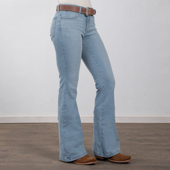 Wrangler Womens Be Spoke Harmony Flare Jean