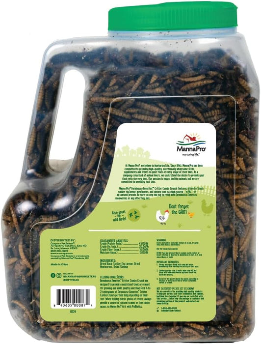 Manna Pro Farmhouse Favorites Critter Combo Crunch 25oz