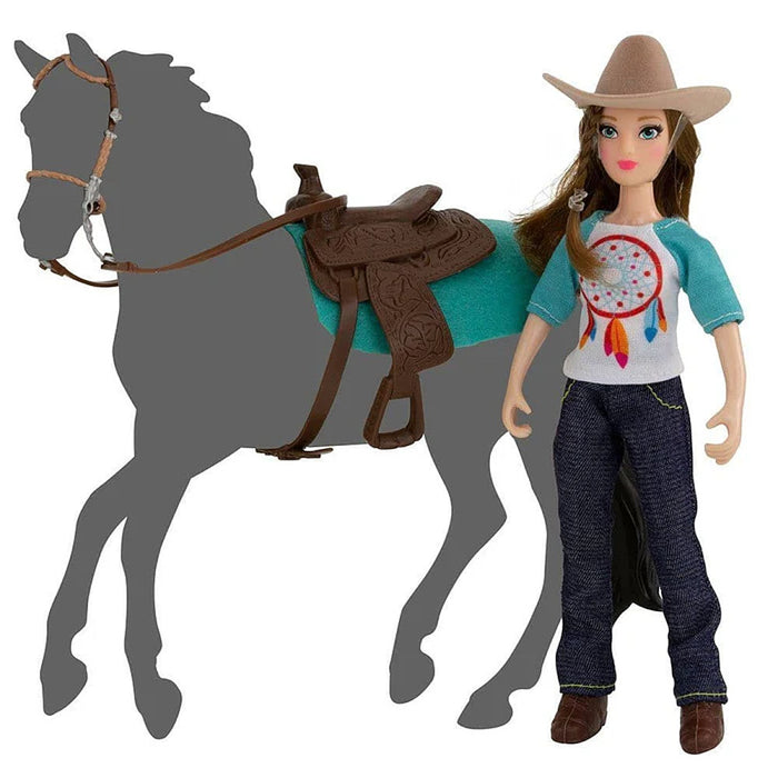 Breyer Natalie Western Rider with Tack