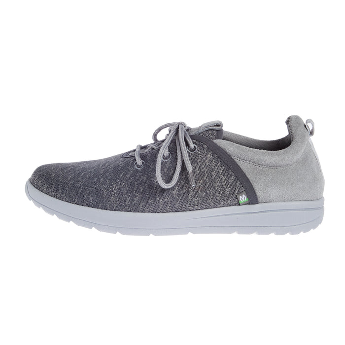 Minnetonka Mens ECO ANEW Grey Casual Lace Up Shoe