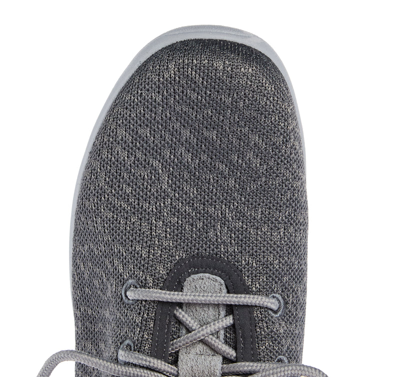 Minnetonka Mens ECO ANEW Grey Casual Lace Up Shoe