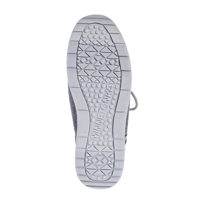 Minnetonka Mens ECO ANEW Grey Casual Lace Up Shoe