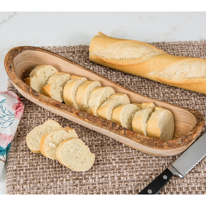 Lipper Martin And Associates Olive Wood Bread Basket