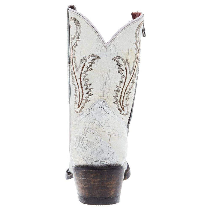 Ferrini Womens Molly White Round Toe 8 In Top Bootie