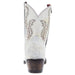 Ferrini Womens Molly White Round Toe 8 In Top Bootie
