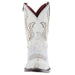 Ferrini Womens Molly White Round Toe 8 In Top Bootie