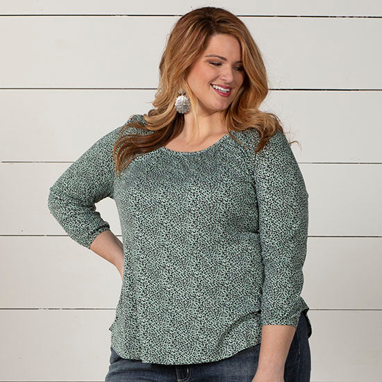 Jody Las Vegas Nights Mint Plus Top
