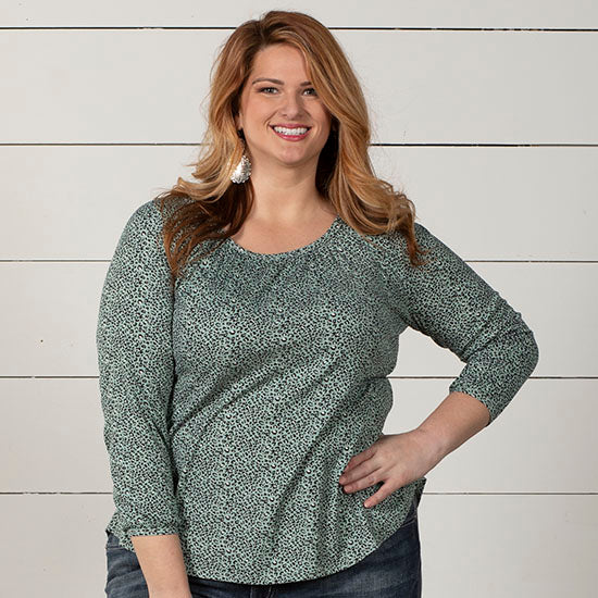Jody Las Vegas Nights Mint Plus Top