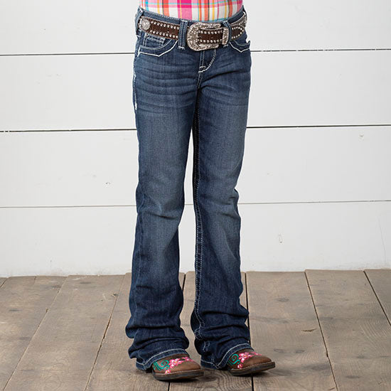 Ariat Girls Real Bootcut Entwined Jeans