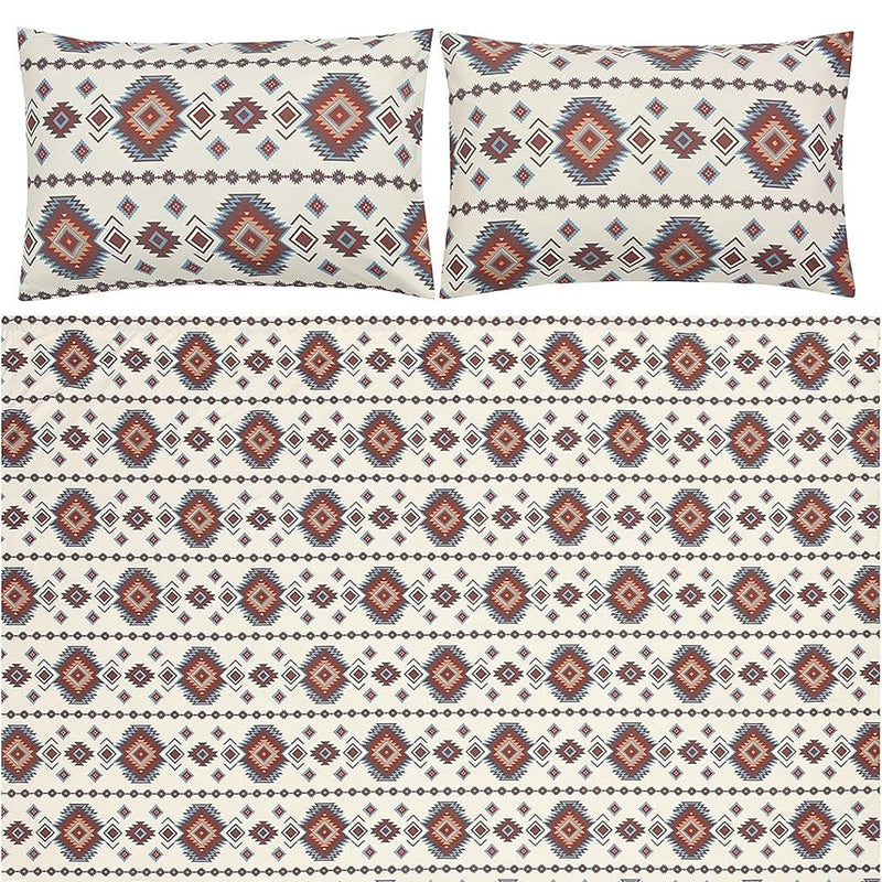 Deleon Southwest Diamond Sheet Set