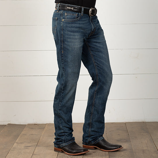 Rock & Roll Denim Hooey Double Barrel Relaxed Stackable Jeans