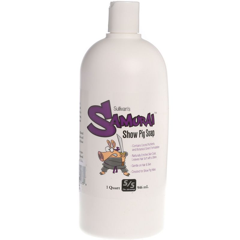 Samurai Show Pig Soap Quart