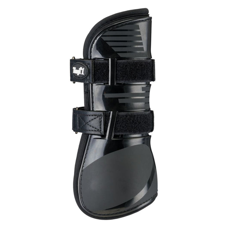Tough 1 Black Open Front Tendon Splint Boots