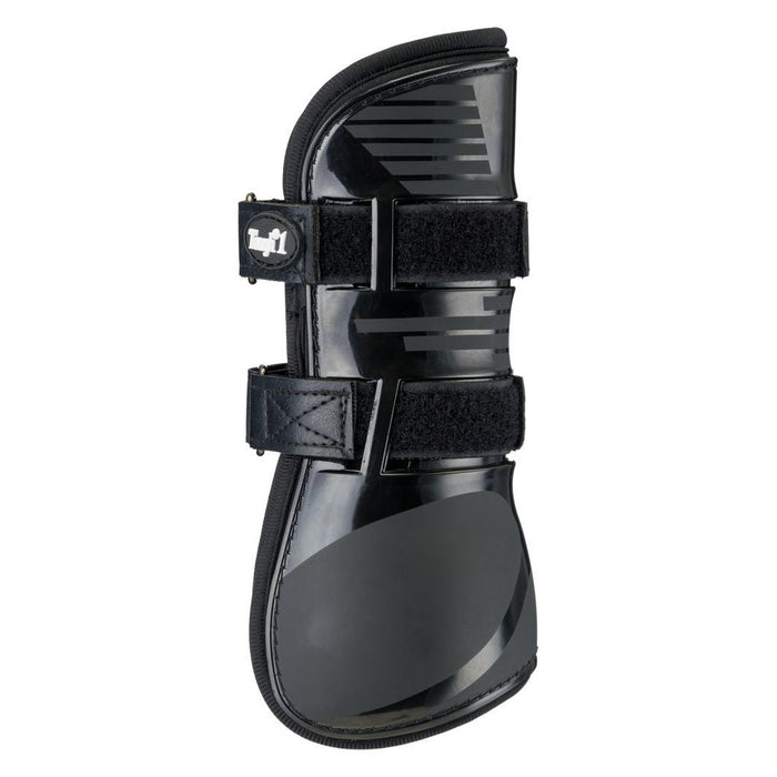 Tough 1 Black Open Front Tendon Splint Boots