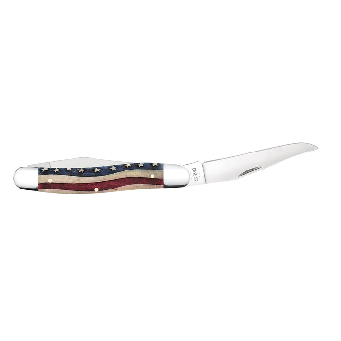 Case Star Spangled Series - Emb Smooth Natural Bone Muskrat
