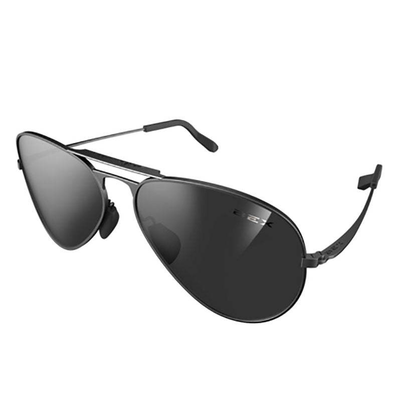 Bex Wesley Black Grey Sunglasses