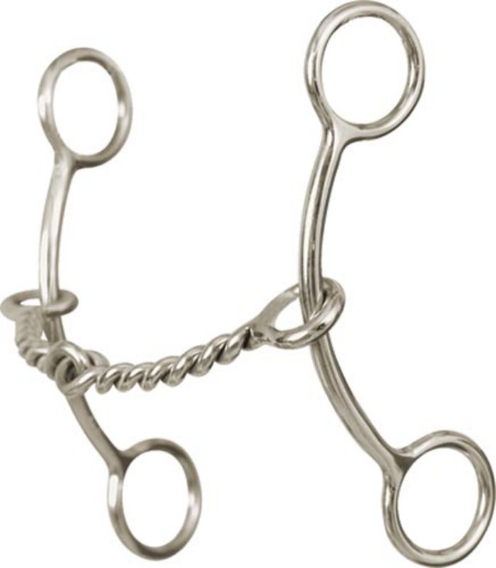 Carol Goosetree Simplicity Twisted Wire Snaffle Gag Bit