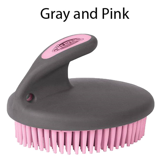Weaver Livestock Leather Purple Breakdown Brush