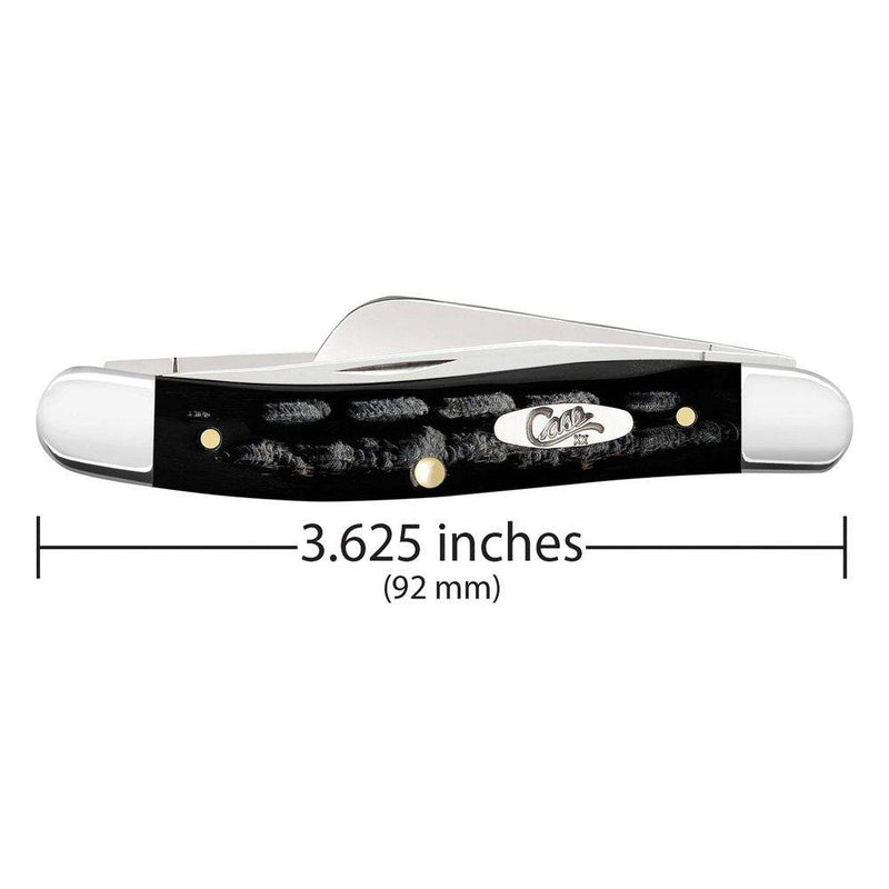 Case Jigged Buffalo Horn Medium Stockman (BH318 SS)