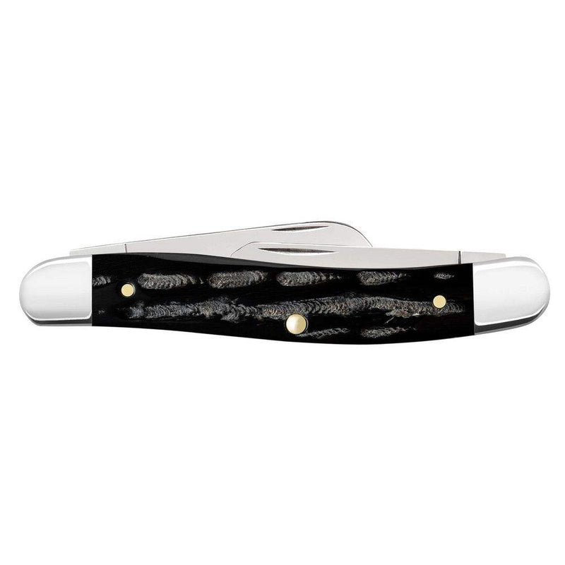 Case Jigged Buffalo Horn Medium Stockman (BH318 SS)