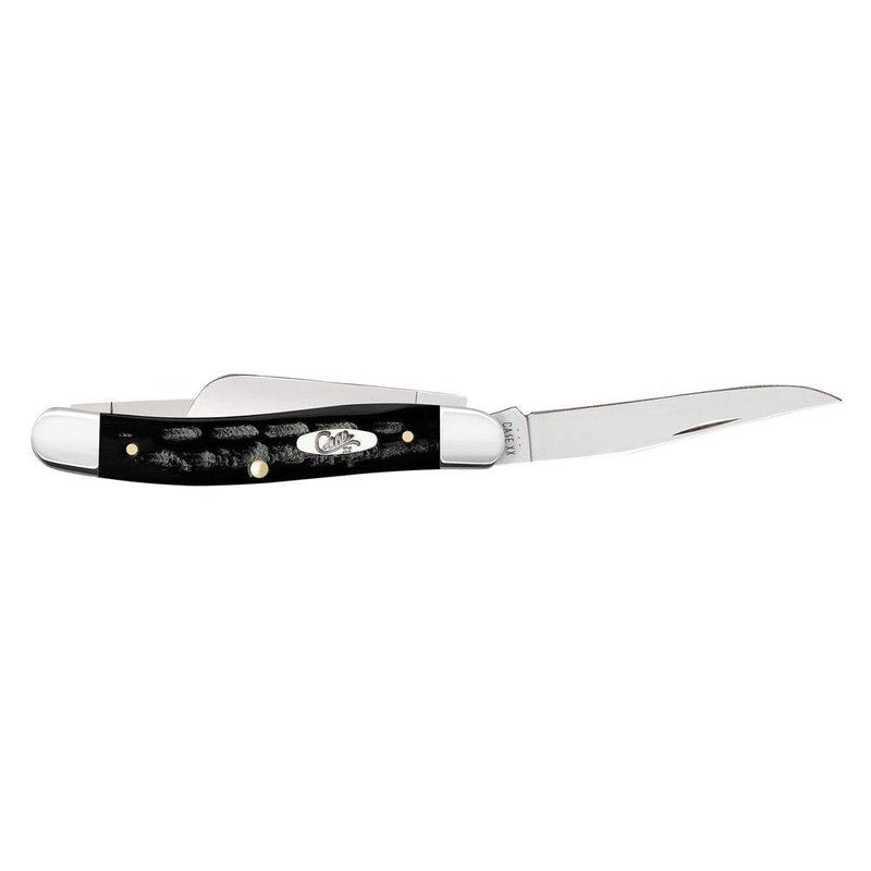 Case Jigged Buffalo Horn Medium Stockman (BH318 SS)