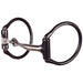 Traditional 3/8" Smooth Offset D-Ring Snaffle Bit