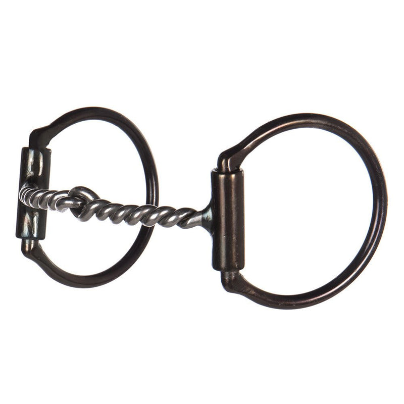 Medium Twisted Offset D Snaffle Bit