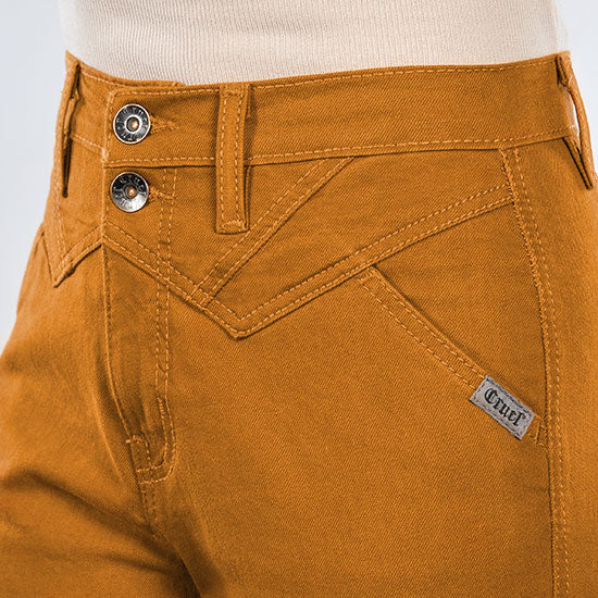 Cruel Denim Girl Quinn Mustard Jeans