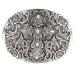 Women's M&F Oval Cross Rhinestone Buckle